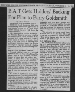BAT_gets_holders_backing_for_plan_to_parry_goldsmith 20_10_1989