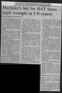 Hoylake's_bid_for_BAT_faces_legal_wrangle_in_US 1_08_1989